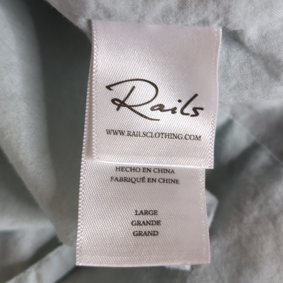 Rails Striped Multicolor Midi Dress - Picture 3 of 9